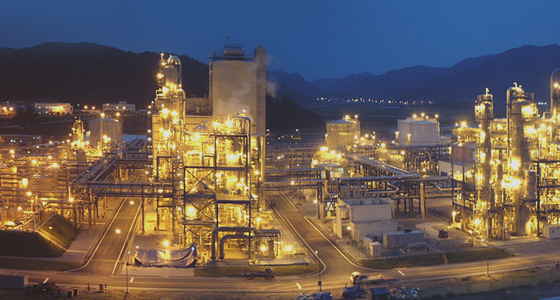 석유 화학 분야 비주얼 사진