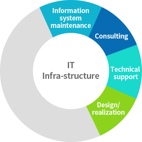 IT Infra-structure: 정보시스템 유지보수, 컨설팅, 기술지원, 설계/구현
