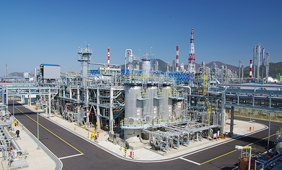 케미칼 관련 공장 사진